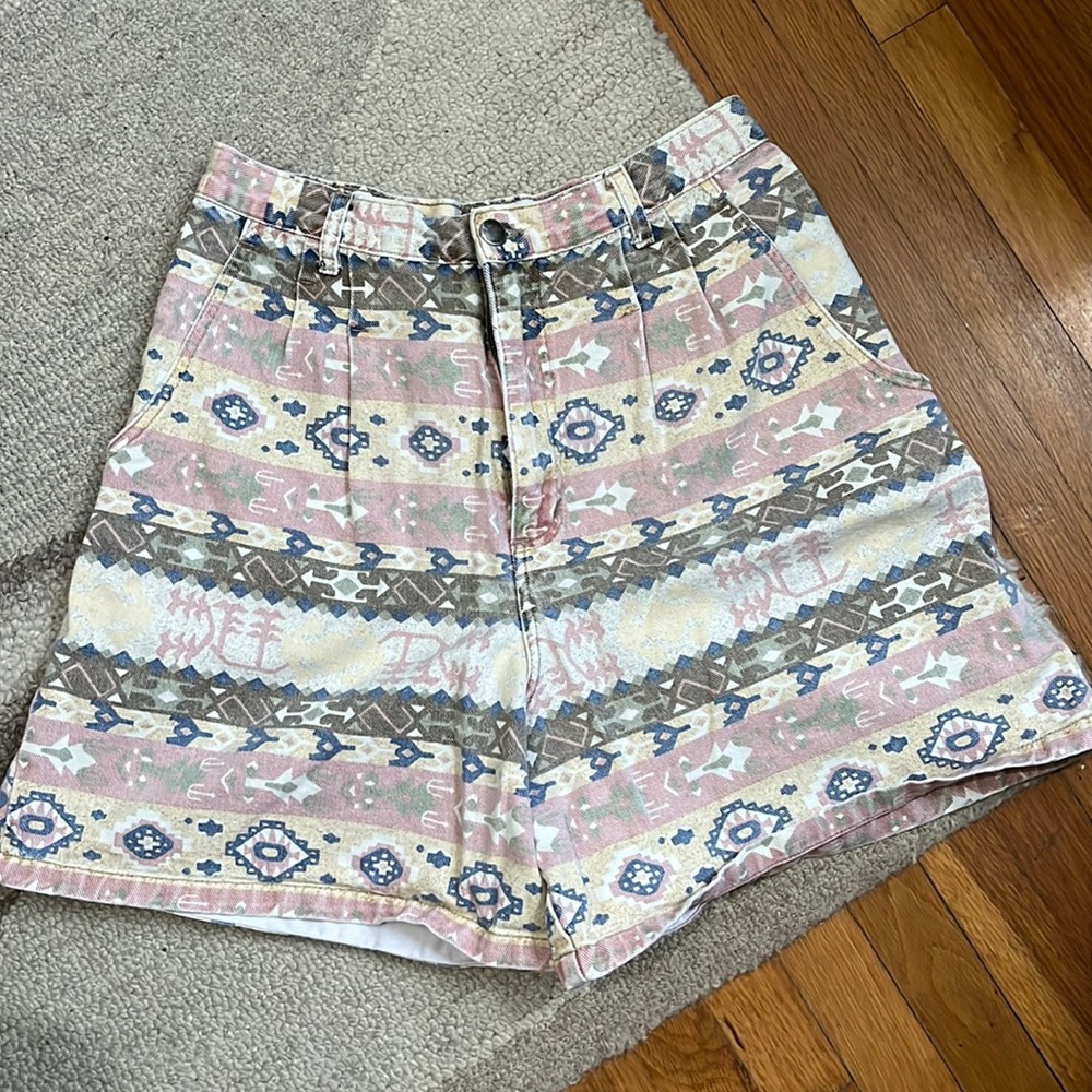VINTAGE SOUTHWEST BARBIE DENIM SHORTS